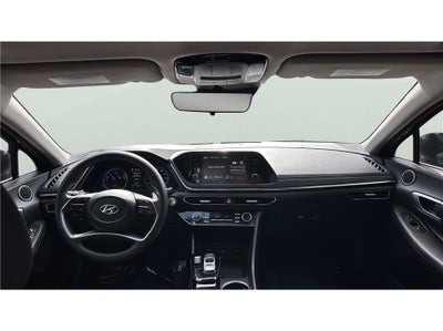 2021 Hyundai Sonata Hybrid Blue