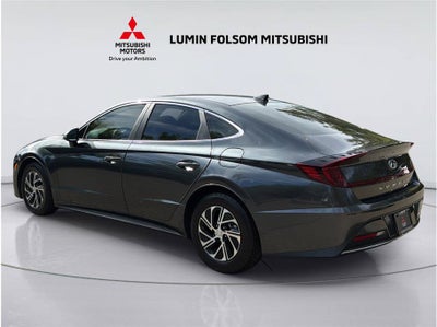 2021 Hyundai Sonata Hybrid Blue
