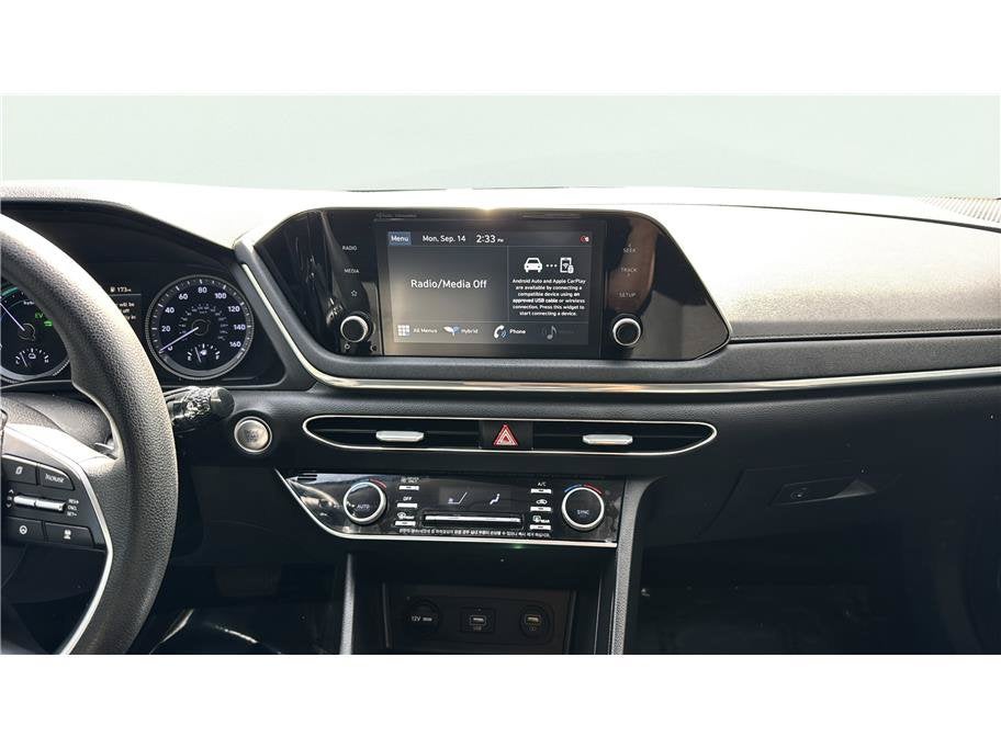 2021 Hyundai Sonata Hybrid Blue