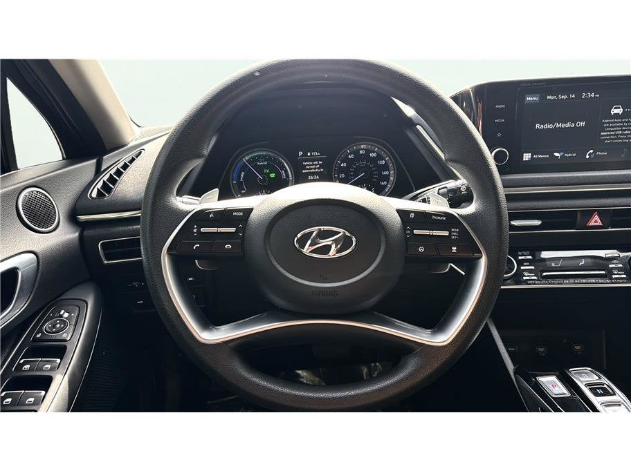 2021 Hyundai Sonata Hybrid Blue