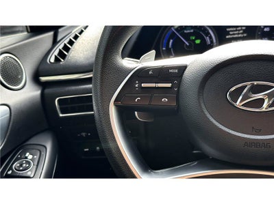 2021 Hyundai Sonata Hybrid Blue