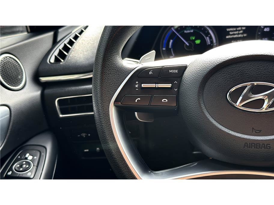 2021 Hyundai Sonata Hybrid Blue