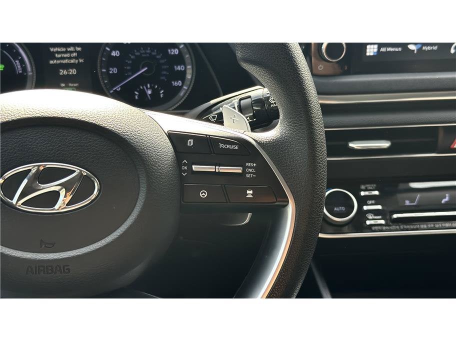 2021 Hyundai Sonata Hybrid Blue
