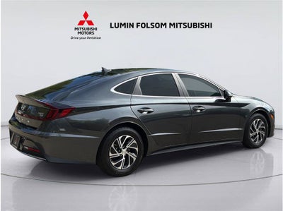 2021 Hyundai Sonata Hybrid Blue