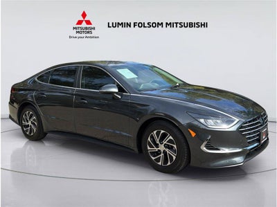 2021 Hyundai Sonata Hybrid Blue