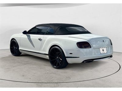 2014 Bentley Continental GT Speed GT Speed Convertible 2D