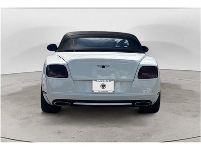 2014 Bentley Continental GT Speed GT Speed Convertible 2D
