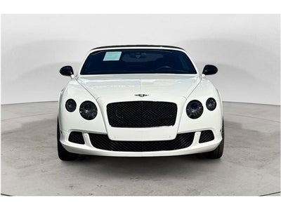 2014 Bentley Continental GT Speed GT Speed Convertible 2D
